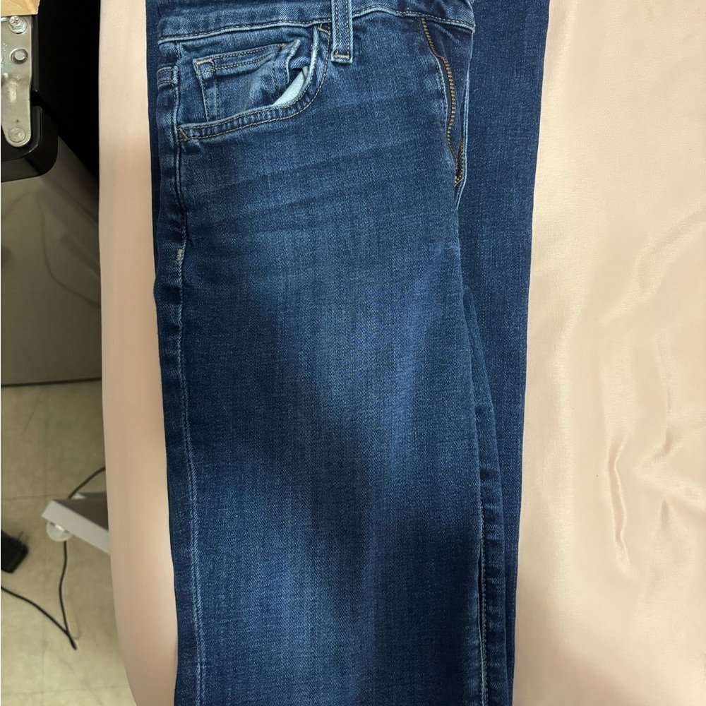 Joe's Jeans Women's Boot Cut Jeans in Dark Blue Denim